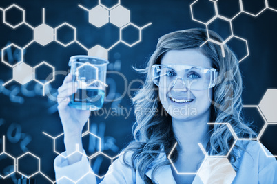 Composite image of science graphic Composite image of science graphic