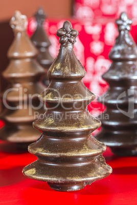 Chocolate Christmas Trees