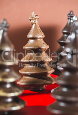 Chocolate Christmas Trees