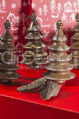 Chocolate Christmas Trees