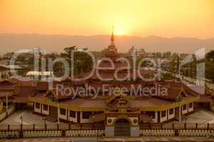 ASIA MYANMAR INLE LAKE NYAUNGSHWN CITY