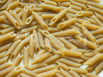 Penne pasta background