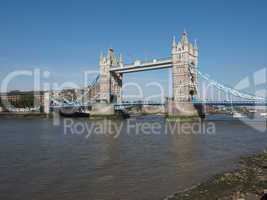 Tower Bridge in London