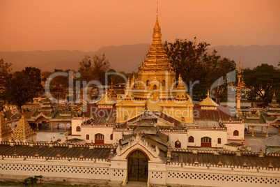 ASIA MYANMAR INLE LAKE NYAUNGSHWN PAGODA