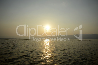 ASIA MYANMAR INLE LAKE LANDSCAPE SUNRISE