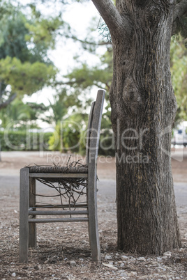 Vintage greek chair