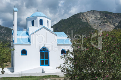 Typical Greek church