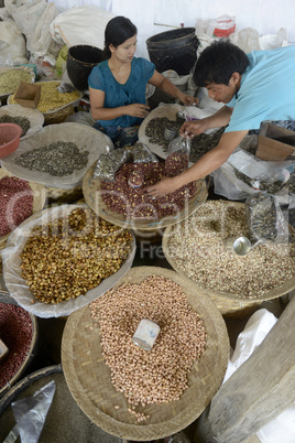 ASIA MYANMAR NYAUNGSHWE INLE LAKE MARKET