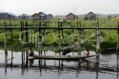 ASIA MYANMAR NYAUNGSHWE FLOATING GARDENS