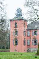 Turm von einem alten Wasserschloss
