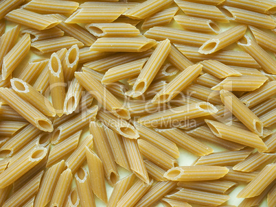 Penne pasta background