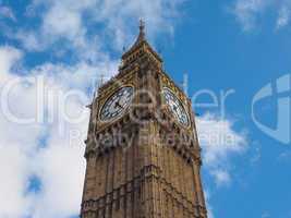 Big Ben in London