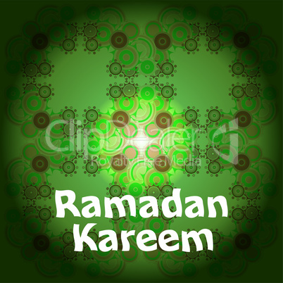 Ramadan Kareem beautiful greeting card