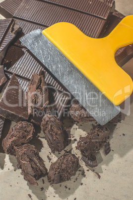 Tools for making chocolates