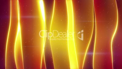 orange curved smooth lights loopable background