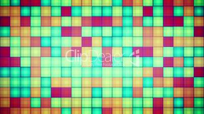 multicolored squares mosaic loopable background