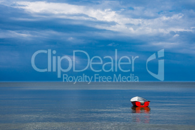 Fischerboot in der Ostsee