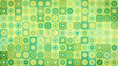circles and squares geometric loopable background