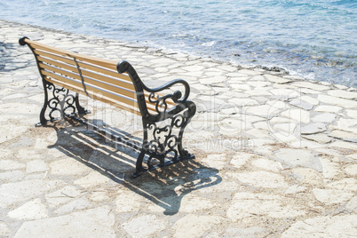 Bench on the beach