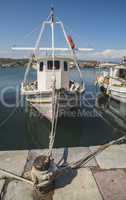 Fishing boats in Greece.