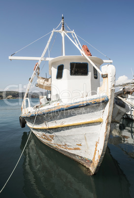 Fishing boats in Greece.