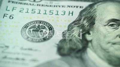 macro shot united states dollars