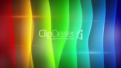 waving multicolor curves loopable background