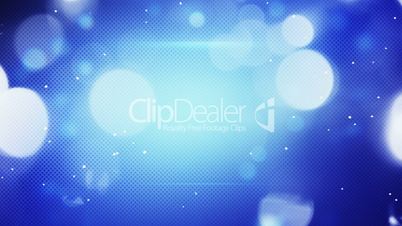 blue shimmering light loopable techno background