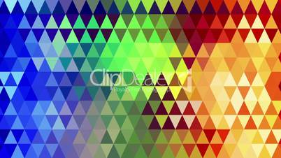 rainbow spectrum triangles geometric loopable background