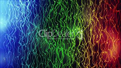 flowing colorful lines loopable background