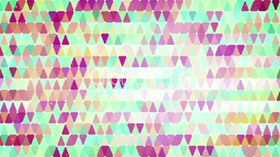 colorful triangles loopable geometric background