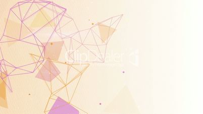 network shapes seamless loop background