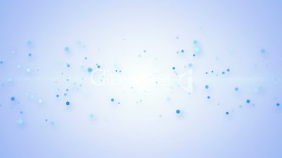 light blue particles on striped background loop