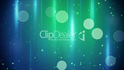 blue green circle and stripe lights loopable background