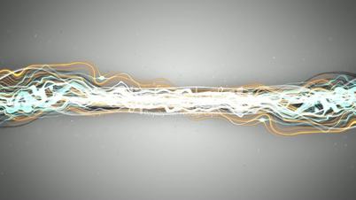energy curvy waves seamless loop animation