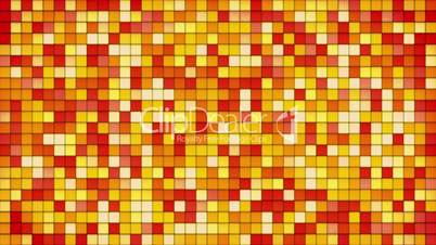 orange tiles glass mosaic seamless loop background