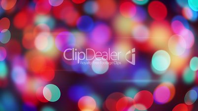 red blue circle bokeh lights loopable background