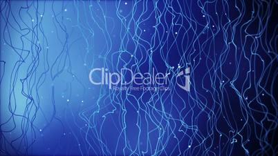 flowing blue lines loopable background