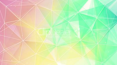 delicate color triangles web pattern loopable