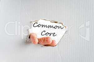 Common core text concept