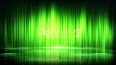 green light lines and reflection loop background