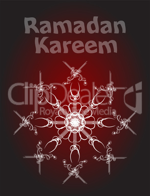 Ramadan Kareem, greeting background