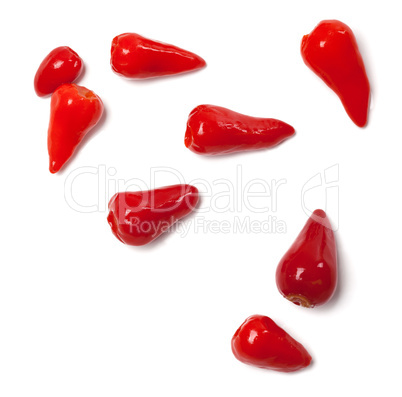 Piri-piri hot peppers