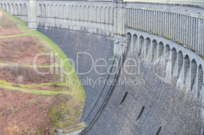 Talsperre Stausee, Staumauer,