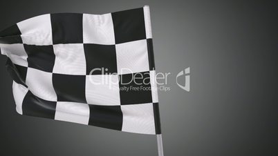 Slow-motion video flapping flag in full HD
