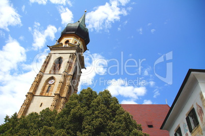 Kirche von Sankt Pauls in Südtirol