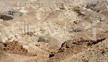 Rocky desert landscape texture