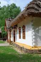Farmer's house in open air museum, Kiev, Ukraine
