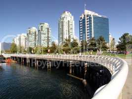 Hafen Promenade in Vancouver