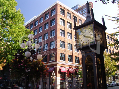 Gastown Dampfuhr in Vancouver